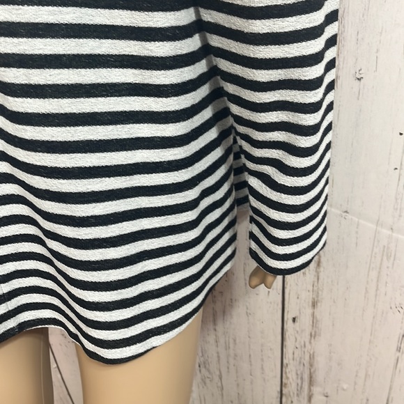 Lane Bryant Striped Top with Pearl Accents - Picture 7 of 9